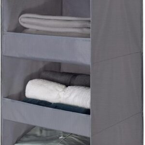3-Shelf Hanging Closet Organizer – GRANNY SAYS Collapsible Closet Storage