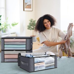 HomeHacks 3-Pack 100L Large Storage Bags for Comforters